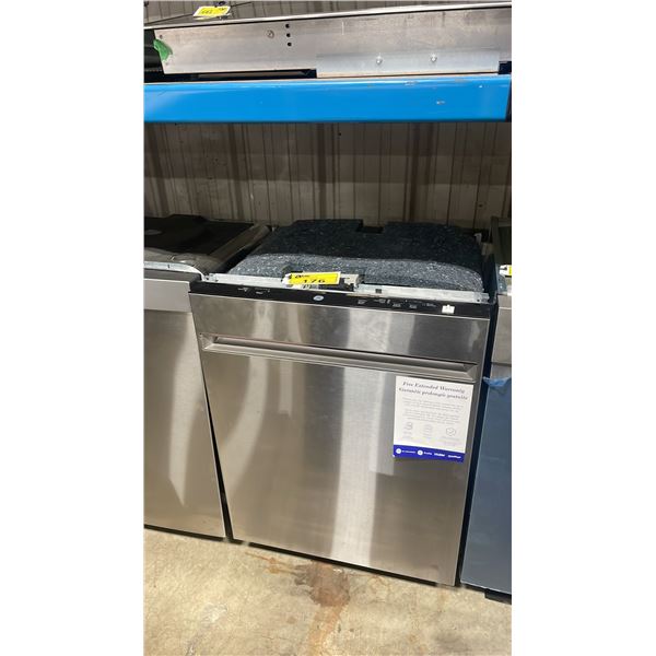 GE MODEL GBT500SSV0SS. STAINLESS STEEL  24" INTEGRATED CONTROL INSERT DISHWASHER