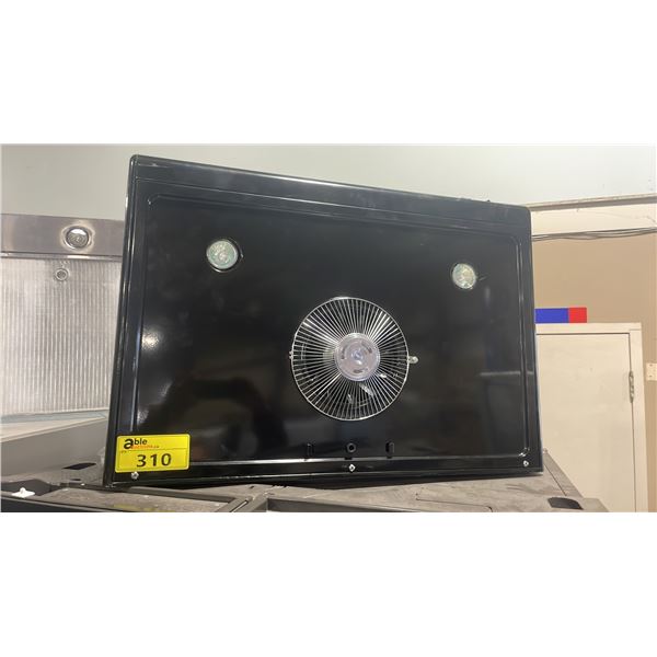 CYCLONE MODEL CY-1000. BLACK 30" HEAVY DUTY RANGE HOOD *IN BOX*