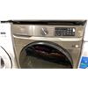 Image 3 : SAMSUNG STEAM WIFI SMART STACKING CARBON GREY FRONT LOAD WASHER / DRYER SET