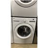 Image 3 : LG HIGH-EFFICIENCY 5.2 CU FT / 7.4 CU FT STACKING WHITE FRONT LOAD WASHER / DRYER SET