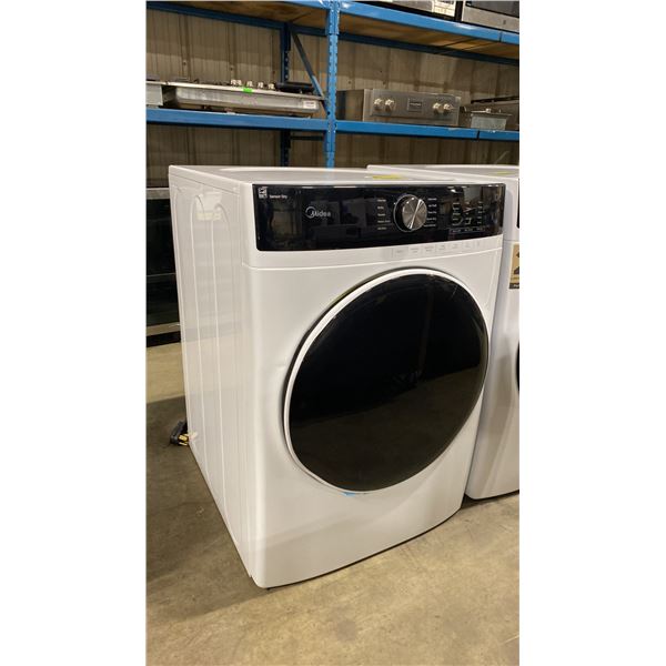 MIDEA MODEL MLE52N3AWW. WHITE 8 CU FT FRONT LOAD FULL SENSOR DRYER