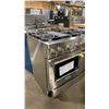 Image 2 : KITCHENAID MODEL KFGC500JSS. STAINLESS STEEL 30" SMART COMMERCIAL STYLE NATURAL GAS RANGE