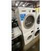 Image 2 : BOSCH MODEL WAT28400UC. & WTW87NH1UC. WHITE STACKABLE COMPACT FRONT LOAD 300 SERIES WASHER WITH 500