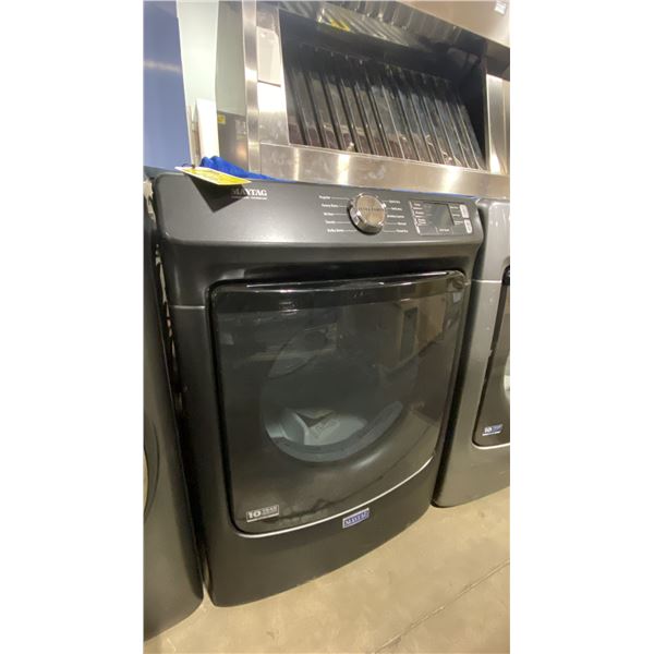 MAYTAG MODEL YMED5630MBK0. 7.3 CU FT  27" FRONT LOAD ELECTRIC DRYER