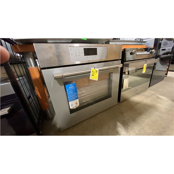 THERMADOR MODEL ME301YP. MASTERPIECE SERIES STAINLESS STEEL 30" ELECTRIC SINGLE WALL OVEN