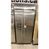 Image 1 : KITCHENAID MODEL KBSD606ESS. STAINLESS STEEL 36" 20.8 CU FT BUILT IN SIDE BY SIDE REFRIGERATOR WITH