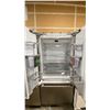 Image 2 : THERMADOR MODEL T36BT920NS. STAINLESS STEEL 36" BUILT IN FRENCH DOOR BOTTOM FREEZER REFRIGERATOR
