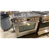Image 1 : SMEG MODEL CPF36UGMX. 36" STAINLESS STEEL DUAL FUEL RANGE WITH 5 BURNERS & MULTIFUNCTION OVEN