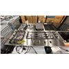 Image 2 : FULGOR MILANO MODEL F4GK42S1. LARGO 400 SERIES 44" BUILT IN GAS COOKTOP