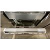Image 6 : CAFE MODEL CXE22DM5PS5. 22.3 CU FT 36" SMART 4 DOOR FRENCH DOOR REFRIGERATOR WITH PLATINUM GLASS
