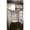Image 3 : HAIER MODEL QJS15HYRBFS. 14.2 CU FT 28" STAINLESS STEEL 4 DOOR FRENCH DOOR BOTTOM MOUNT