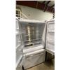 Image 2 : STIRLING MARATHON MODEL MFF208WFD. 20.8 CU FT 36" WHITE FRENCH DOOR BOTTOM FREEZER