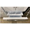 Image 3 : STIRLING MARATHON MODEL MFF208WFD. 20.8 CU FT 36" WHITE FRENCH DOOR BOTTOM FREEZER