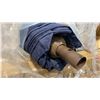 Image 2 : GALTECH MODEL 636MB28. 9' NAVY MANUAL TILT PATIO UMBRELLA WITH BRONZE POLE FINISH *IN BOX*