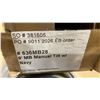 Image 4 : GALTECH MODEL 636MB28. 9' NAVY MANUAL TILT PATIO UMBRELLA WITH BRONZE POLE FINISH *IN BOX*