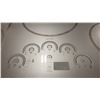 Image 2 : MONOGRAM MODEL ZHU36RSTSS. 36" INDUCTION COOKTOP