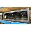 Image 2 : SAMSUNG MODEL ME11F7510MT/AC. 30" BLACK STAINLESS STEEL LOVER-THE-RANGE MICROWAVE