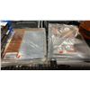 Image 5 : SHELF OF ASSORTED GRILL ACCESSORIES- 2 NAPOLEON BBQ SMOKING STARTER KITS, CAST IRON PLANCHA,