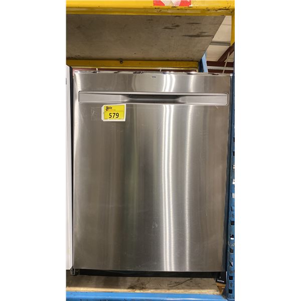 G.E APPLIANCES MODEL GDP645SYN0FS. 24" 48 DBA STAINLESS STEEL BUILT IN DISHWASHER WITH DRY BOOST