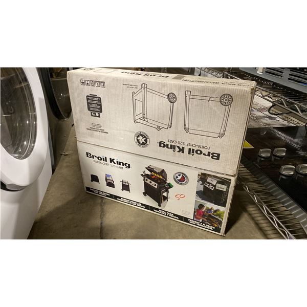 5 BROIL KING MODEL 902500. PORTA-CHEF 320 CARTS *IN BOX*