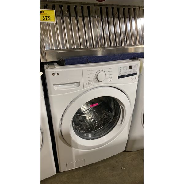 LG MODEL WM3400CW. WHITE FRONT-LOAD WASHER