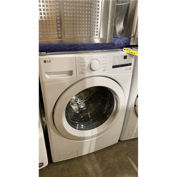 LG MODEL WM3400CW. WHITE FRONT-LOAD WASHER