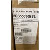 Image 2 : VENMAR MODEL VCS55030BSL. 30" 600 CFM BLACK STAINLESS STEEL PYRAMID CHIMNEY STYLE WALL MOUNT RANGE