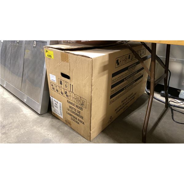 KITCHENAID MODEL KVUB406GSS. 36" 400 CFM LOW PROFILE UNDER CABINET RANGE HOOD WITH HEAT SENSING AUTO