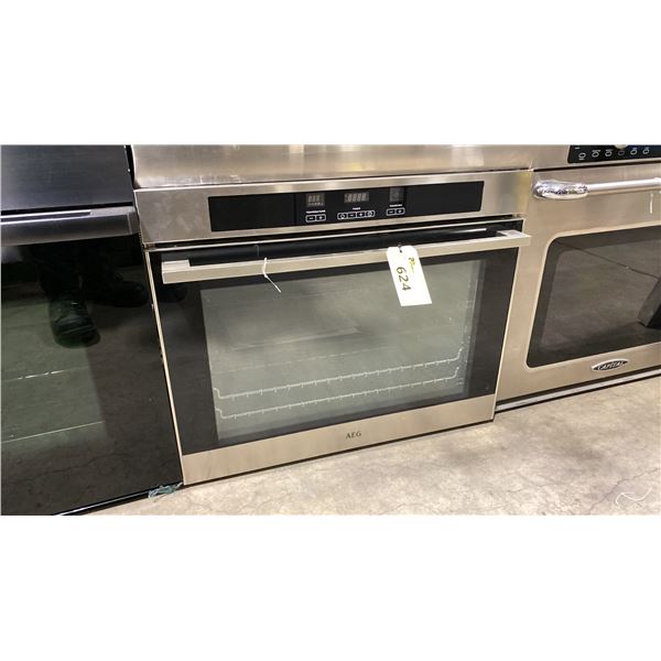 AEG MODEL B3007BLG. 30" 4.3 CU FT STAINLESS STEEL BUILT IN SINGLE WALL OVEN WITH 9 COOKING