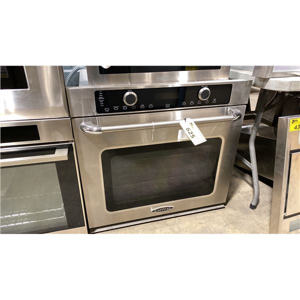 CAPITAL MODEL MWOV301ES. 30" 4.5 CU FT STAINLESS STEEL BUILT IN SINGLE ELECTRIC WALL OVEN WITH
