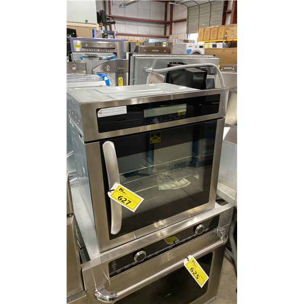 HAIER MODEL HCW225RAES. 24" 2.0 CU FT STAINLESS STEEL SINGLE ELECTRIC WALL OVEN WITH TRUE EUROPEAN