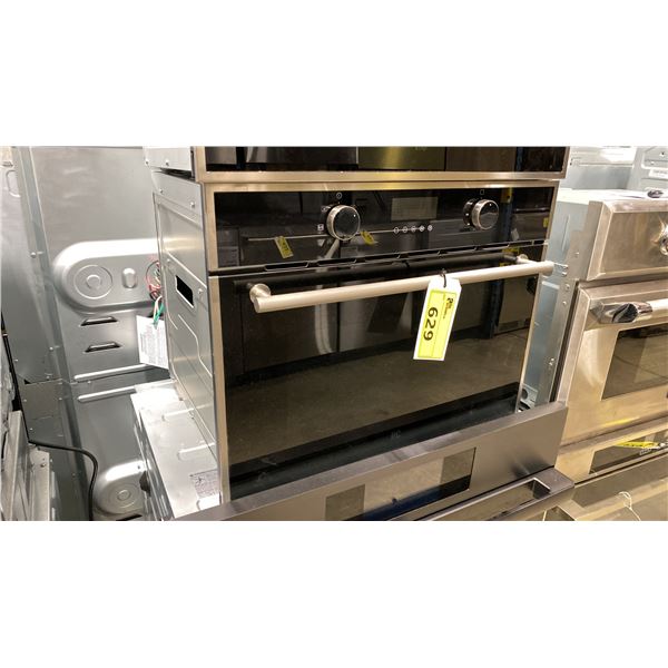 PORTER & CHARLES MODEL SPPS60TM-1. BUILT IN 24" 1.3 CU FT COMPACT SPEED OVEN WITH 6 OVEN FUNCTIONS,