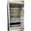 Image 3 : FULGOR MILANO MODEL FM4BM30FBI 30" WOOD PANEL 400 SERIES BUILT-IN BOTTOM FREEZER REFRIGERATOR