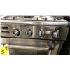 Image 5 : SMEG MODEL TRU90X. 36" VICTORIA DUAL FUEL STAINLESS STEEL RANGE WITH 5 BURNERS