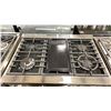 Image 2 : BOSCH MODEL HDS8655C. 26" STAINLESS STEEL 800 SERIES FREESTANDING DUAL FUEL RANGE