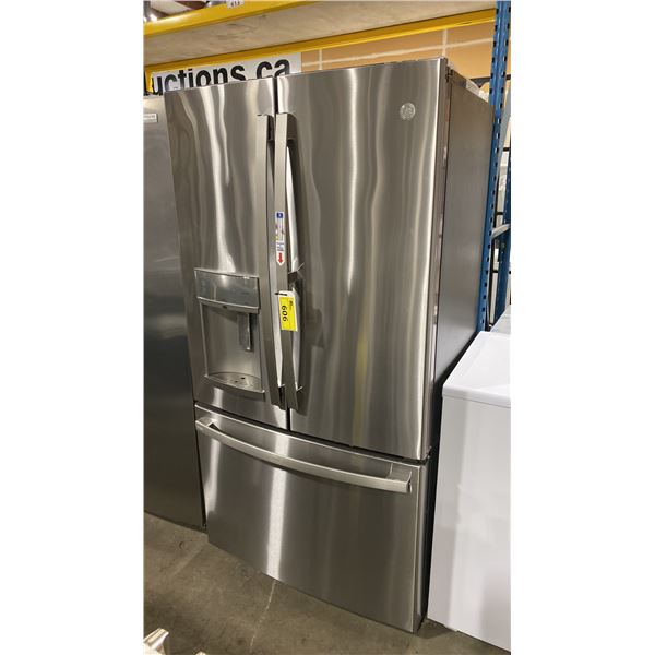 GE PROFILE MODEL PYD22KYNFS. 22.1 CU.FT. COUNTER-DEPTH FRENCH-DOOR REFRIGERATOR