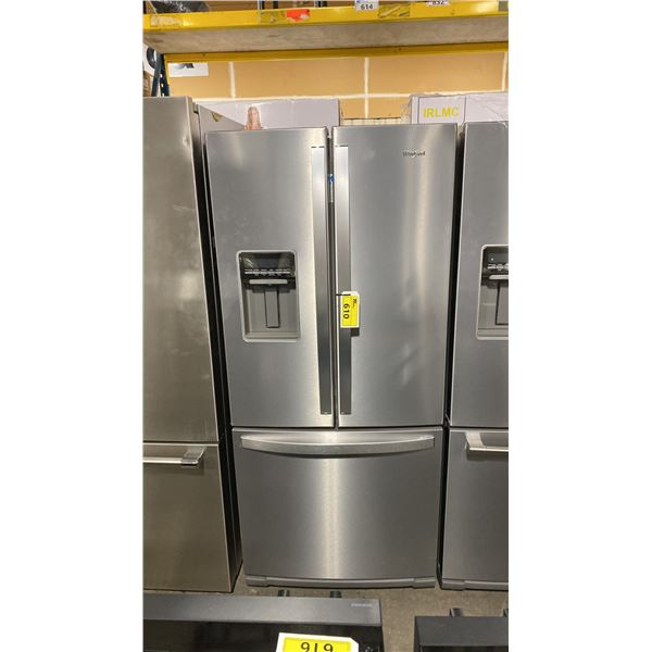 WHIRLPOOL MODEL WRF560SEHZ. STAINLESS STEEL FRENCH DOOR REFRIGERATOR