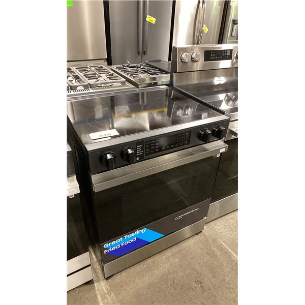 SAMSUNG MODEL NSE6DG8300SRAC. ELECTRIC SLIDE IN, FAN CONVECTION, 3-SERIES, AIR F