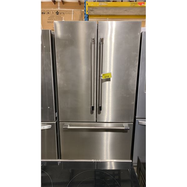 THERMADOR MODEL T36FT820NS. STAINLESS STEEL FREESTANDING, FRENCH DOOR, BOTTOM