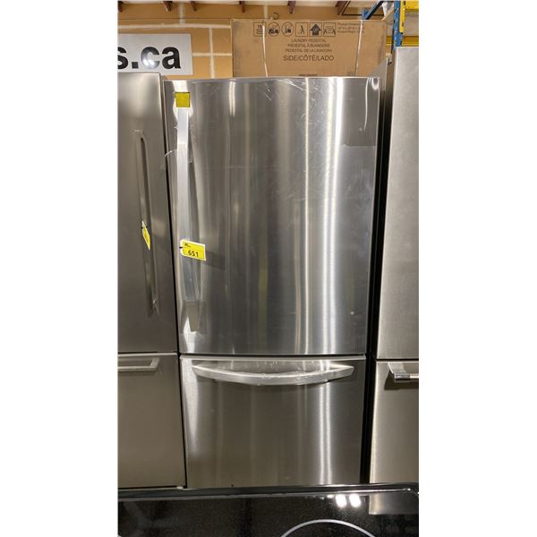 LG MODEL LRDNS2200S /02. STAINLESS STEEL 2 DOOR REFRIGERTOR