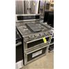Image 1 : KITCHENAID MODEL KFDD500ESS STAINLESS STEEL 5 BURNER RANGE DOUBLE OVEN WITH GRIDDLE
