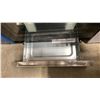 Image 4 : MIDEA MODEL MER30B14ASTC STAINLESS STEEL & BLACK GLASS TOP RANGE