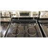 Image 2 : GE MODEL JCB635STSS. STAINLESS STEEL & BLACK GLASS TOP RANGE