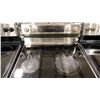 Image 2 : SAMSUNG STAINLESS STEEL & BLACK GLASS TOP RANGE DOUBLE OVEN *USED*