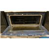 Image 3 : SAMSUNG STAINLESS STEEL & BLACK GLASS TOP RANGE DOUBLE OVEN *USED*
