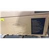 Image 2 : PYROMANIA MODEL TAO. SQUARE SLATE FINISH NATURAL GAS OUTDOOR FIRE TABLE *IN BOX*