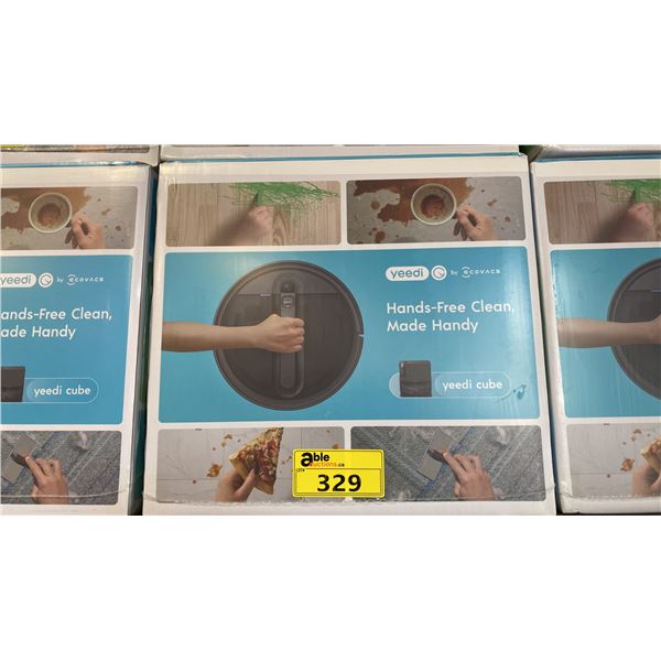 ECOVACS YEEDI CUBE PRO S1 ALL-IN-ONE ROBOT VACUUM AND MOP UNIT VISUAL (VSLAM) LASER FUSION