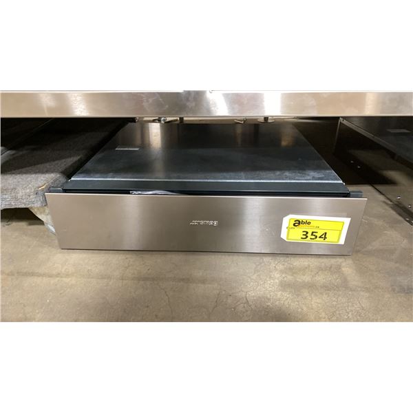 SMEG MODEL CPRU315X. 24" CLASSIC WARMING DRAWER