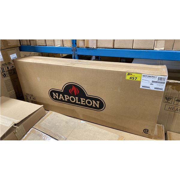 NAPOLEON MODEL NEFL50CFH-1. 50" LINEAR ELECTRIC FIREPLACE *IN BOX*