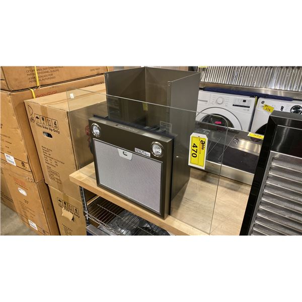 GE MODEL PVW7301EJESC. 30" SLATE-COLOURED WALL MOUNTED CHIMNEY HOOD